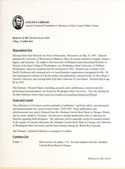 Tapa de Herman J. Deutsch collection