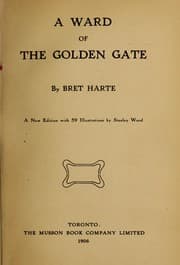 Tapa de A ward of the Golden Gate