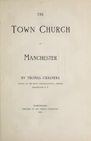 Tapa de The town church of Manchester