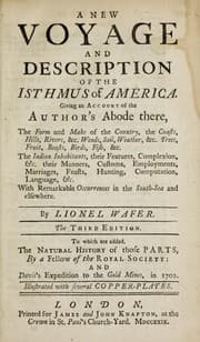 Tapa de A new voyage and description of the Isthmus of America