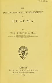 Tapa de The diagnosis and treatment of eczema