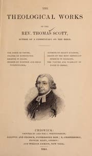 Tapa de The theological works of the Rev. Thomas Scott ...