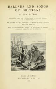 Tapa de Ballads and songs of Brittany