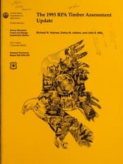 Tapa de The 1993 RPA timber assessment update