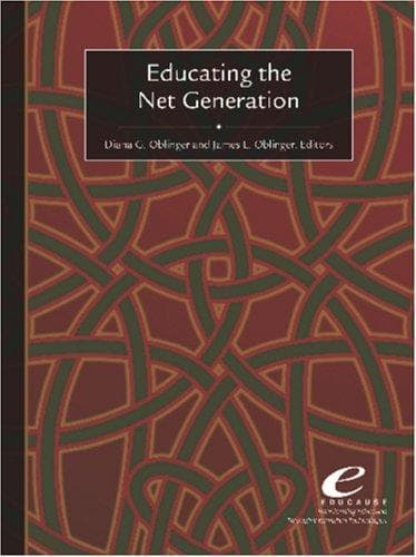 Tapa de Educating the net generation
