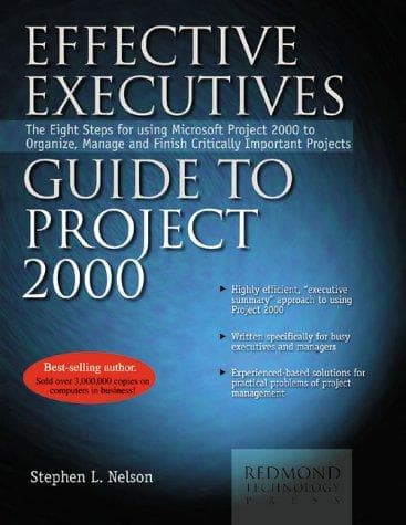 Tapa de Effective executives guide to Project 2000