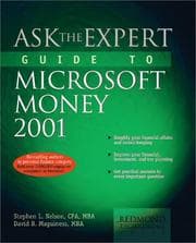 Tapa de Ask the expert guide to Microsoft Money 2001