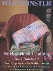 Tapa de Westminster Patchwork and Quilting Book Number 2 Twenty projects