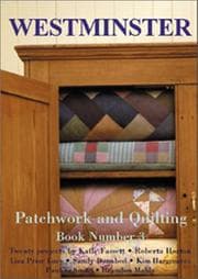 Tapa de Patchwork and quilting book