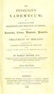 Tapa de The physician's vademecum