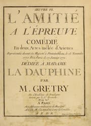 Tapa de L'amitié a l'épreuve
