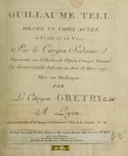 Tapa de Guillaume Tell
