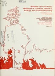 Tapa de Wildland fires and dwarf mistletoes