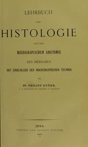 Tapa de Lehrbuch der Histologie und der mikroskopischen Anatomie des Menschen