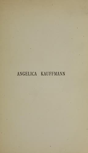 Tapa de Angelica Kauffmann