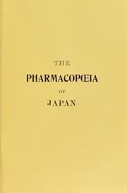 Tapa de The Pharmacopoeia of Japan