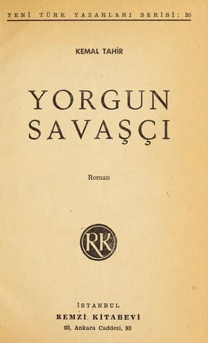 Tapa de Yorgun savaşçi
