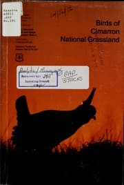 Tapa de Birds of Cimarron National Grassland