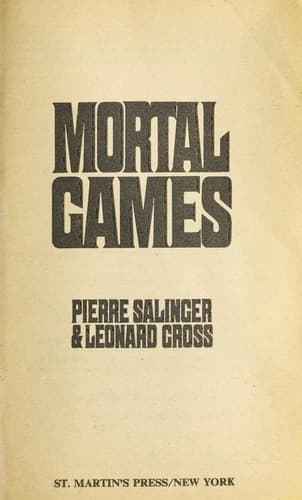 Tapa de Mortal games
