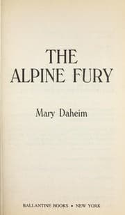Tapa de The alpine fury