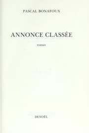 Tapa de Annonce classée