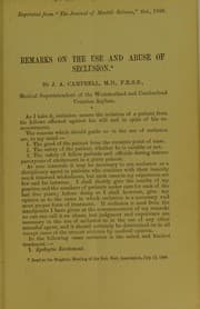 Tapa de Remarks on the use and abuse of seclusion