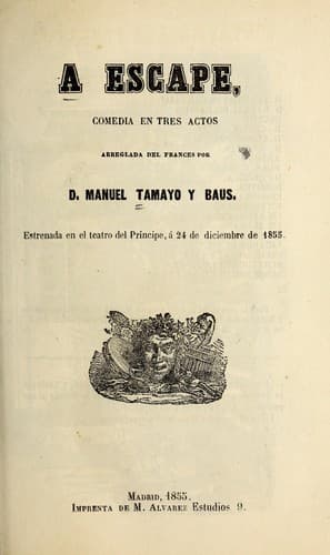 Tapa de A escape