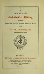 Tapa de A compendious ecclesiastical history, from the earliest period to the present time