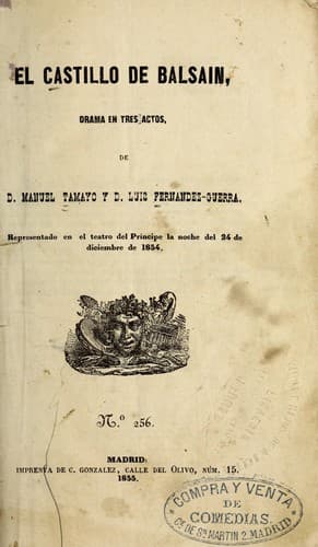 Tapa de El castillo de Balsain
