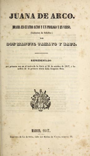 Tapa de Juana de Arco