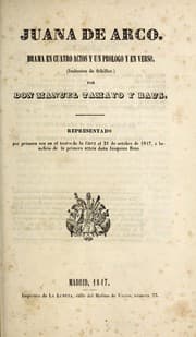 Tapa de Juana de Arco