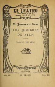Tapa de Los hombres de bien