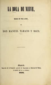 Tapa de La bola de nieve