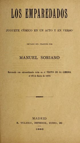 Tapa de Los emparedados