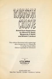 Tapa de Robinson Crusoe