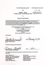 Tapa de Environmental assessment