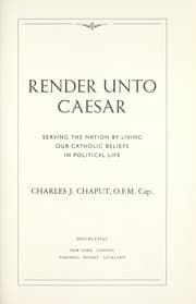 Tapa de Render unto Caesar