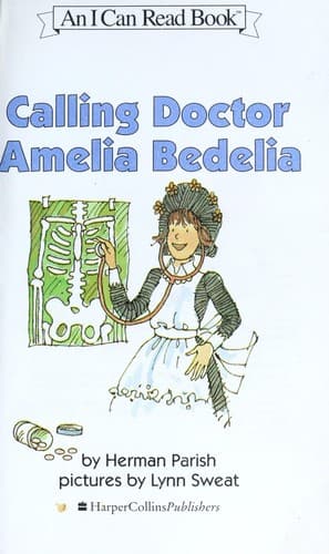 Tapa de Calling Doctor Amelia Bedelia