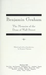Tapa de The memoirs of the dean of Wall Street