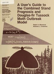 Tapa de A user's guide to the combined stand prognosis and Douglas-fir tussock moth outbreak model