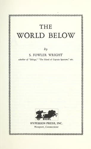 Tapa de The world below