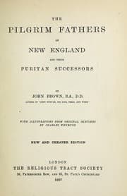 Tapa de The Pilgrim fathers of New England and their Puritan successors