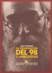 Tapa de La Generación del 98 en sus anécdotas