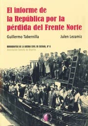 Tapa de El informe de la República por la pérdida del Frente Norte