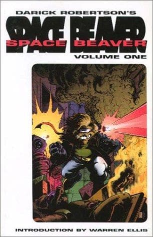 Tapa de Space Beaver