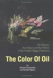 Tapa de The color of oil