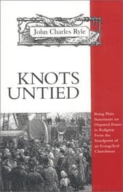 Tapa de Knots Untied (Complete Works of J.C. Ryle)