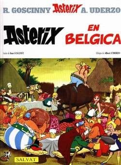 Tapa de Astérix en Bélgica