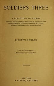Tapa de Soldiers Three (Collected Works of Rudyard Kipling)