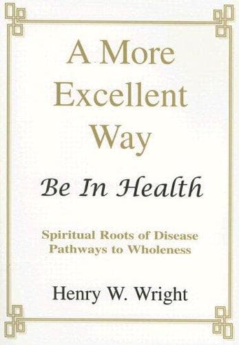 Tapa de A More Excellent Way
